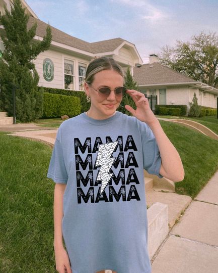 Volleyball Mama Shirt, Volleyball Mom, Shirt For Volleyball Parent, Game Day Vibes T-Shirt