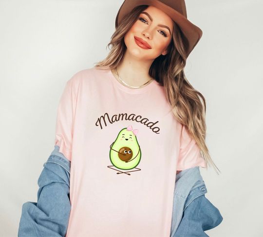 Mamacado Tee, Mamacado Pregnant Shirt, Mom To Be, New Mom Gift, Baby Shower T-Shirt