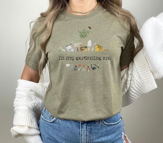 In My Gardening Era, Gardening, Gardener Tee, Eras Shirt, Gift For Her T-Shirt