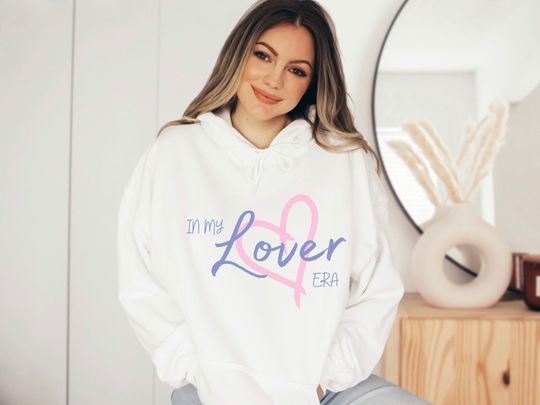 Lover Hoodie, In My Lover Era Hoodie, Gift For Her, Eras Tour