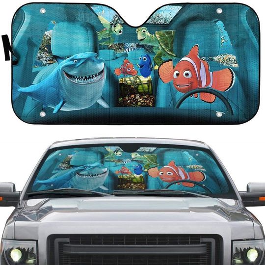 Finding Nemo Car Sun Shade | Finding Nemo Finding Dory Car Sun Shade | Disneyland Car Sun Shade