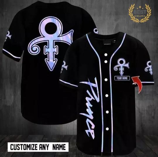Personalized Fan Made Prince Singer Music Lover 3D Print Jersey Shirt