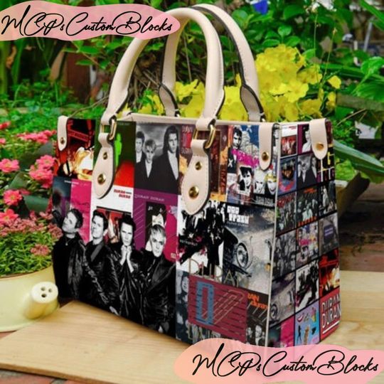 Duran Duran Leather Bag, Duran Duran Shoulder Bag, Crossbody Bag, Shopping Bag, Top Handle Bag