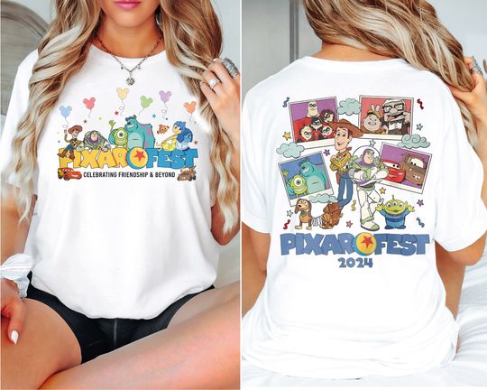 Disneyland Pixar Fest Shirt, Disney Pixar Movie Shirt