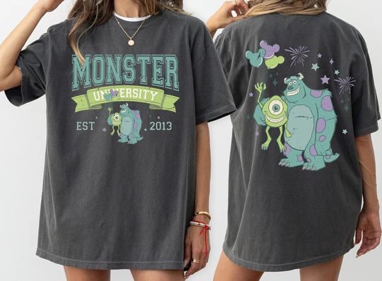 Vintage Monsters University Two-Sided Shirt