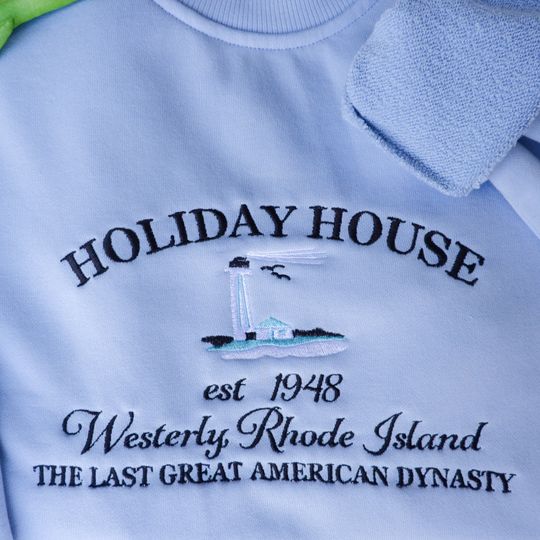 Holiday House Est 1948, Eras Tour, Tortured Poets, taylor version Embroidered Sweatshirt