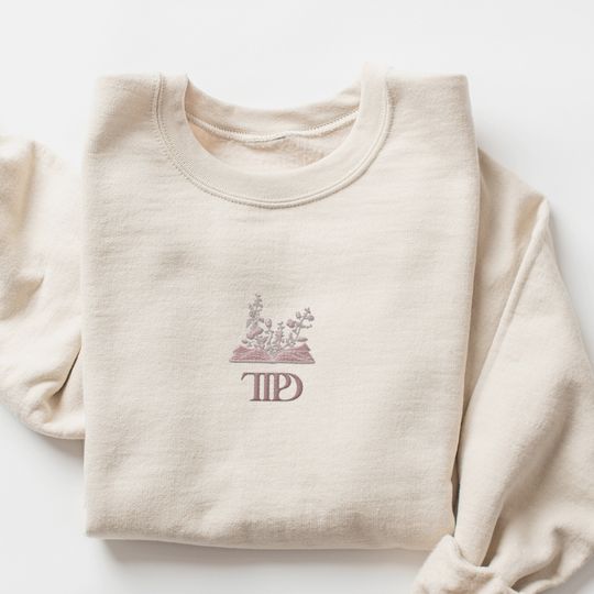 Proud Member of Tortured Poets Department, Love and Poetry, New Album Embroidered Sweatshirt