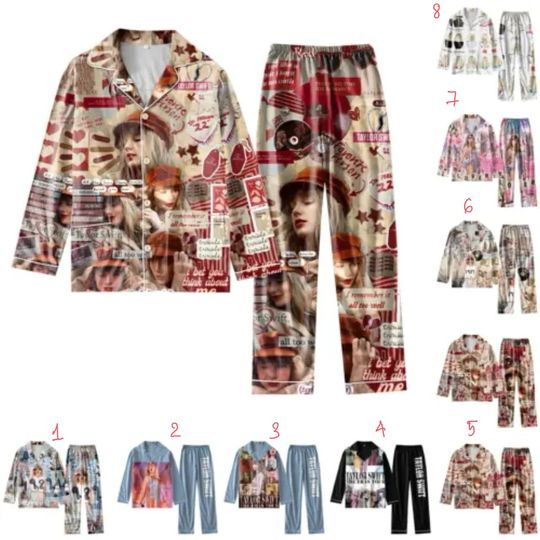Taylor Pajamas Set, Taylor Merch