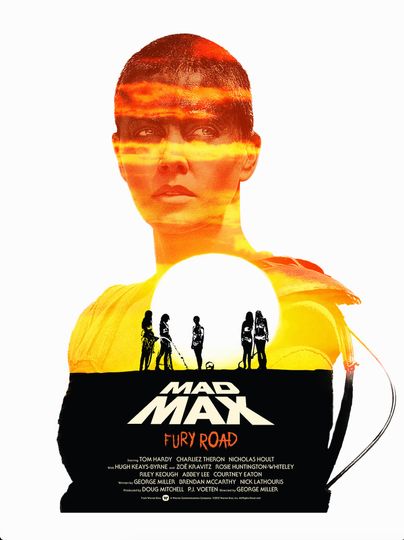 Mad Max Fury Road Furiosa poster