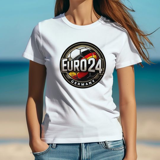 EM Ball- Football Shirt for Euro 2024 in Germany, Germany, Jersey EM 24