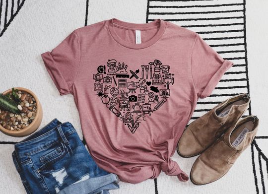 Inspirational Teacher Shirts, Teach Love Inspire Shirt