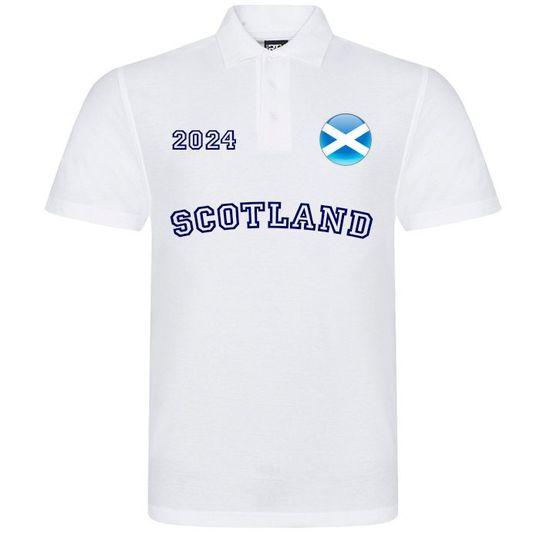 Scotland Euros Supporters Polo Shirt