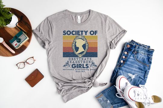 Jane Austen Shirt, Society Of Obstinate Headstrong