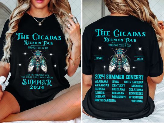 Cicada Summer 2024 Shirt Cicada Tee