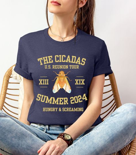 Cicadas U.S. Reunion Tour Summer 2024 T-Shirt