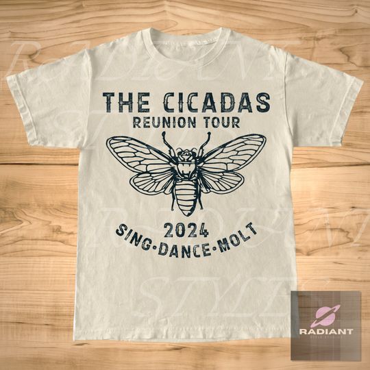 Vintage Cicadas Reunion T-Shirt, Cicadas Invasion Summer Scream 2024 Tee