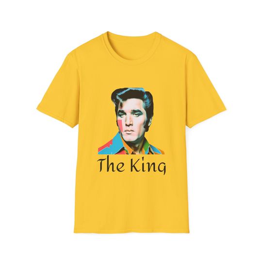 Elvis Presley Shirt, Rock and Roll Music Lovers Shirt