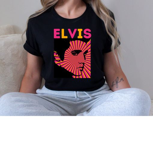 Elvis Shirt, Groovy Elvis Shirt, Retro Elvis Shirt, Vintage Elvis Presley Shirt