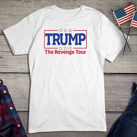 Trump Revenge Tour T-Shirt, President Donald Trump Tee, American Presidential Election Shirt, Political Tshirt