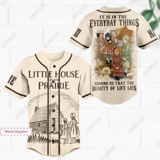 Little House Jersey, Little House Baseball Shirt, Little House Jersey Shirt