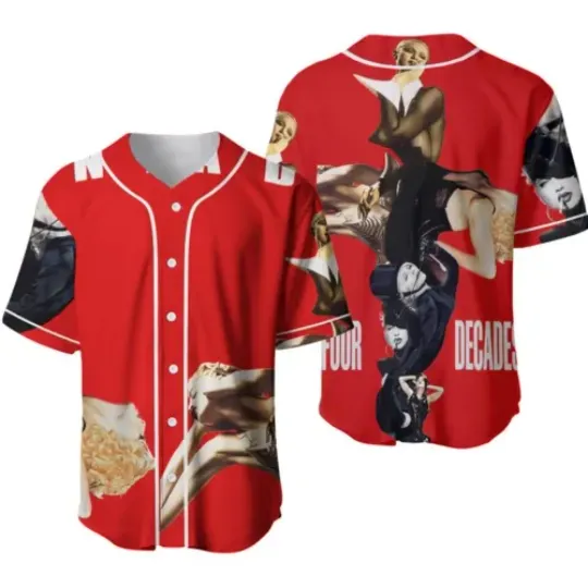 Madonna The Celebration Tour Baseball Jersey 3D Print Shirt