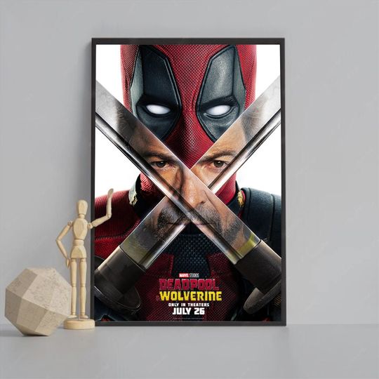 Deadpool & Wolverine 2024 Poster Movie Poster