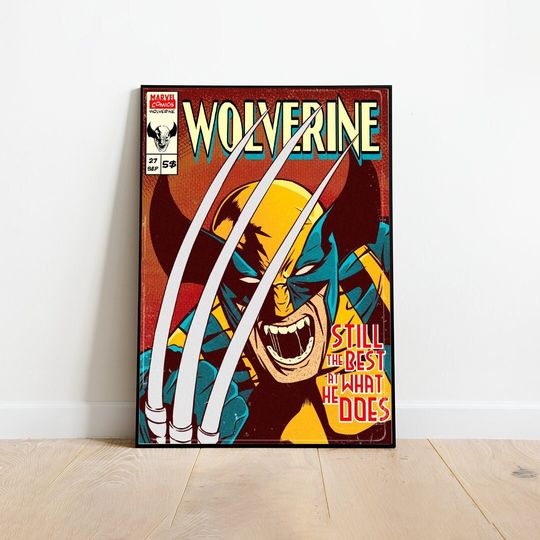Wolverine Poster, X Men Poster, Avengers Poster