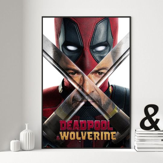 Deadpool & Wolverine (2024) Movie Poster,Wall Decor Printing