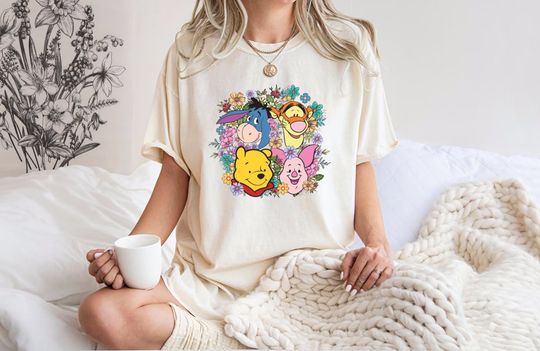 Retro Winnie The Poo Shirt, Pooh And Friends T-shirt, Disney Pooh Shirt