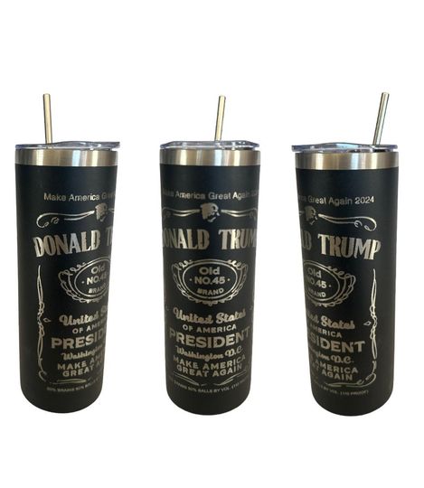 Trump Whisky Style Design Tumbler.