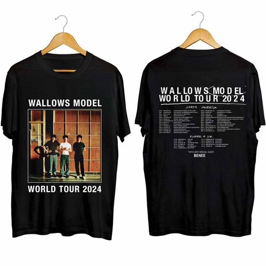 Wallows Model World Tour 2024 Shirt, Wallows Band Fan Shirt