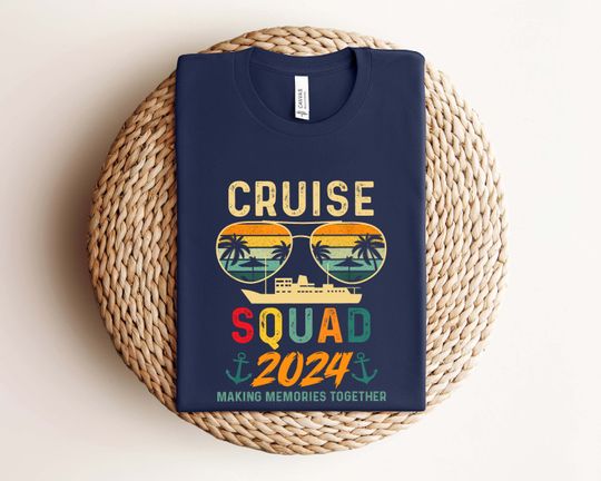 Custom Cruise Squad 2024 Shirt,Family Matching Vacation Shirts,Cruise Squad 2024 Shirt