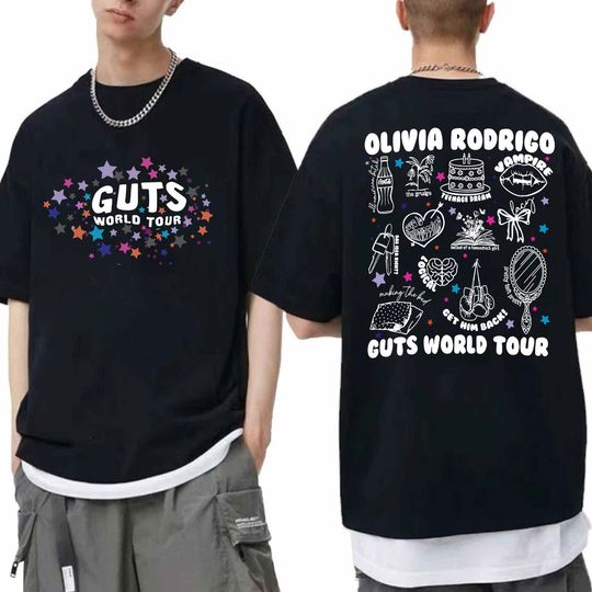 Olivia Rodrigo Guts World Tour 2024 Shirt, Guts Olivia 2024 World Tour