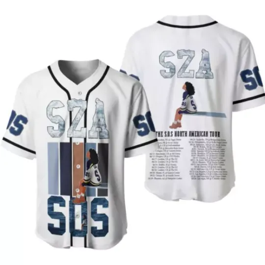 Sza Baseball Jersey Shirt, Sza Good Day Shirt, Sza Sos Jersey Shirt