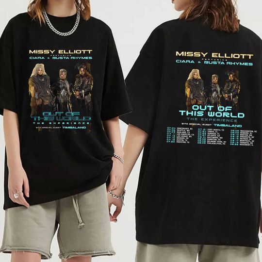 Missy Elliott - Out of This World 2024 Tour Shirt