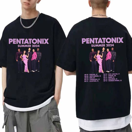 Pentatonix Summer 2024 Tour Shirt, Pentatonix Band Fan Shirt