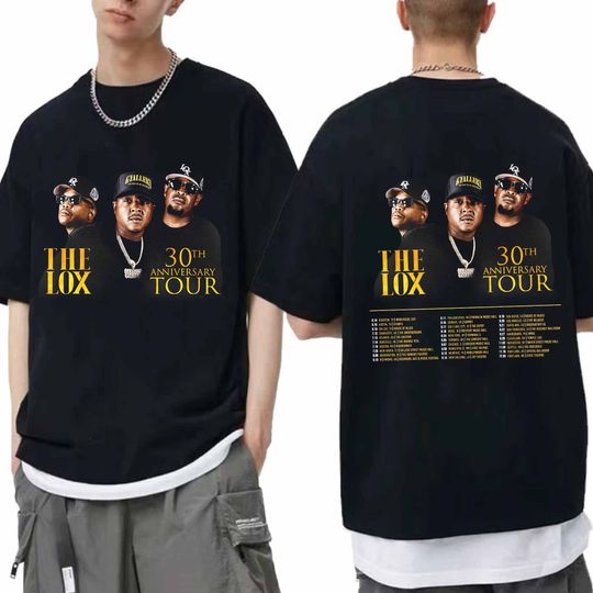 The Lox 30th Anniversary Tour 2024 Shirt, The Lox Band Fan Shirt