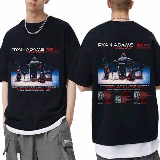 Ryan Adams 2024 Solo Tour Shirt, Ryan Adams Fan Shirt