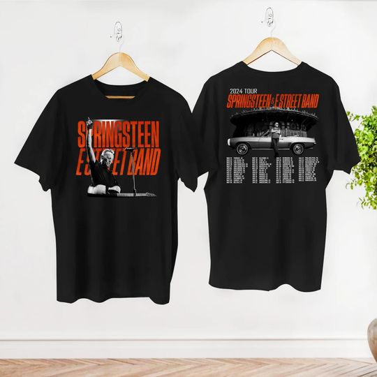 Bruce Springsteen And E Street 2024 Tour Shirt, E Street Shirt,