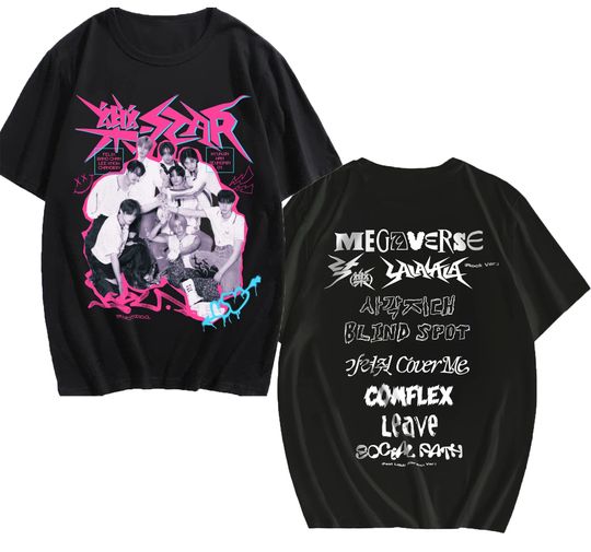 ROCKSTAR Stray Kids Concert T-shirt - graphic tee SKZ merch