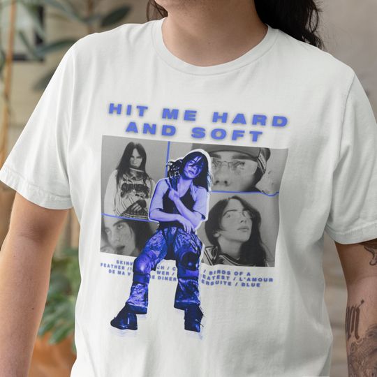 Hit Me Hard And Soft Album & Songs Version - Billie Eilish T-Shirt