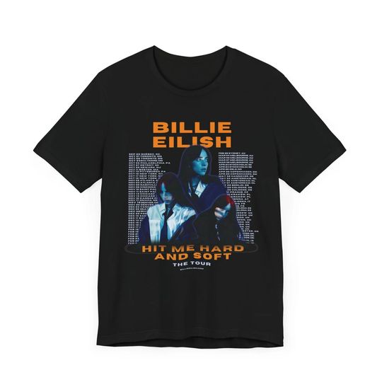 Hit Me Hard And Soft T-Shirt, Billie Concert Shirt, Eilish Hit Me Hard And Soft