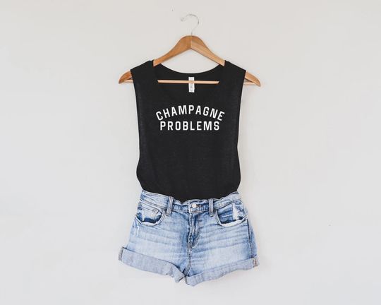Women's Summer Tank Top - Champagne Problems