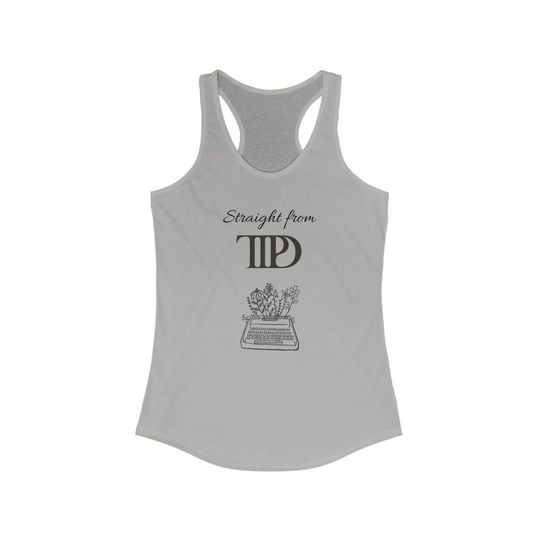 The Tortured Poets Department Taylor tank top