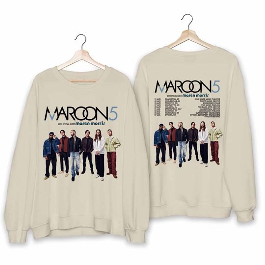 Maroon 5 Band Fan Sweatshirt