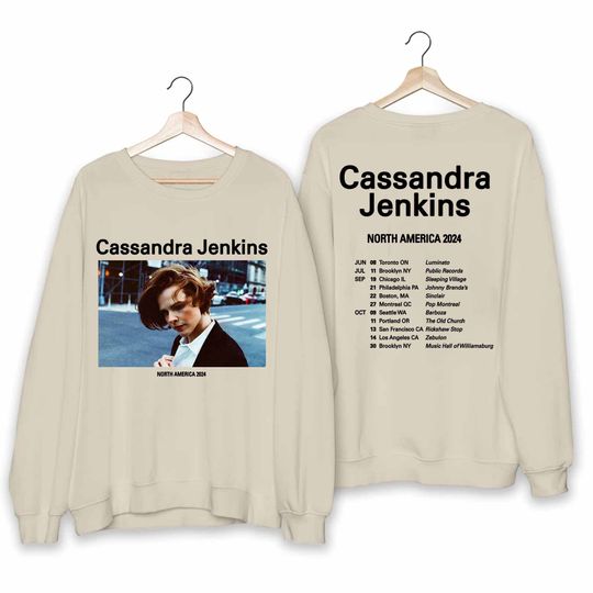 Cassandra Jenkins 2024 Tour Sweatshirt