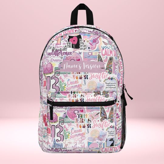 Personalized taylor version Inspired Backpack Taylor Eras