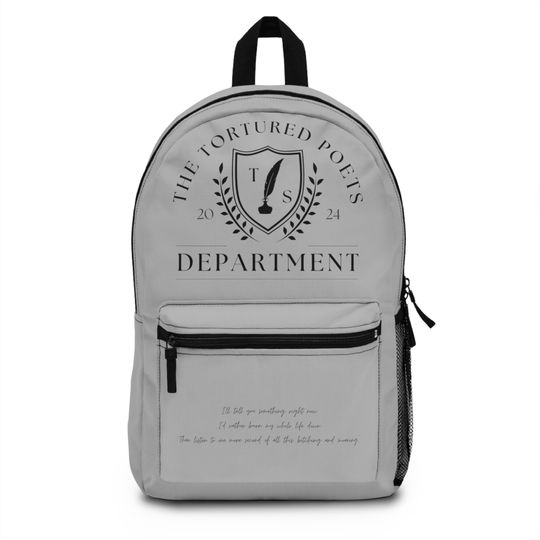 TTPD Backpack, Taylor, taylor version, Tortured Poets Department