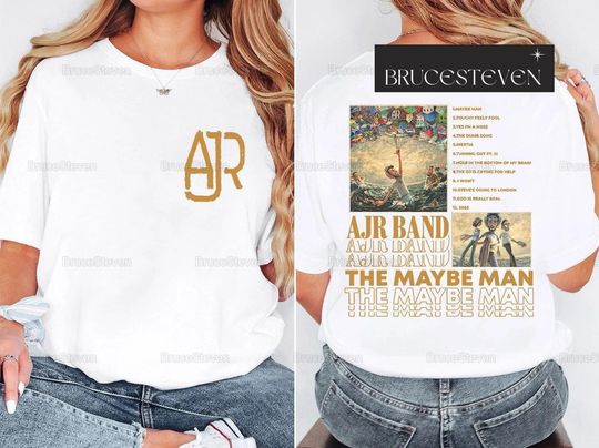 The Maybe Man 2 Side Tour 2024, AJR Album 2024 Shirt