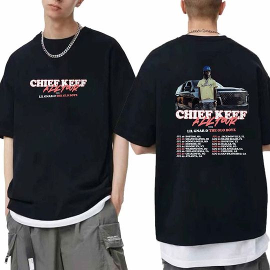 Chief Keef A Lil Tour 2024 Shirt, Chief Keef 2024 Concert Shirt, Chief Keef Rap Shirt, Rap Hip Hop, Chief Keef Fan Gift